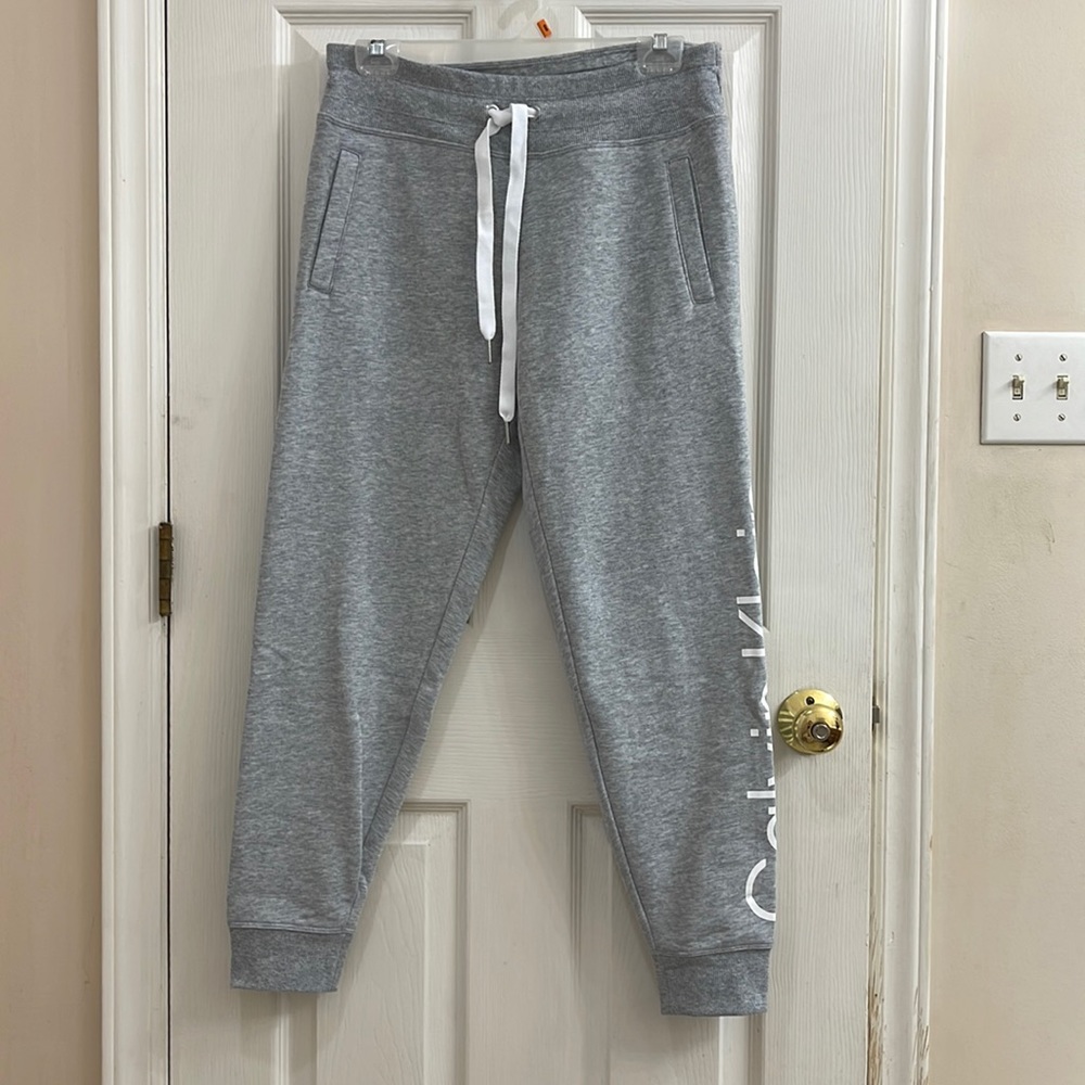 Small grey Calvin Klein joggers